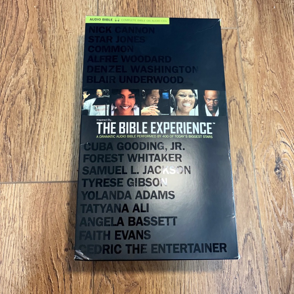 NEW Inspired by The Bible Experience : A Dramatic Audio Bible Complete Zondervan
